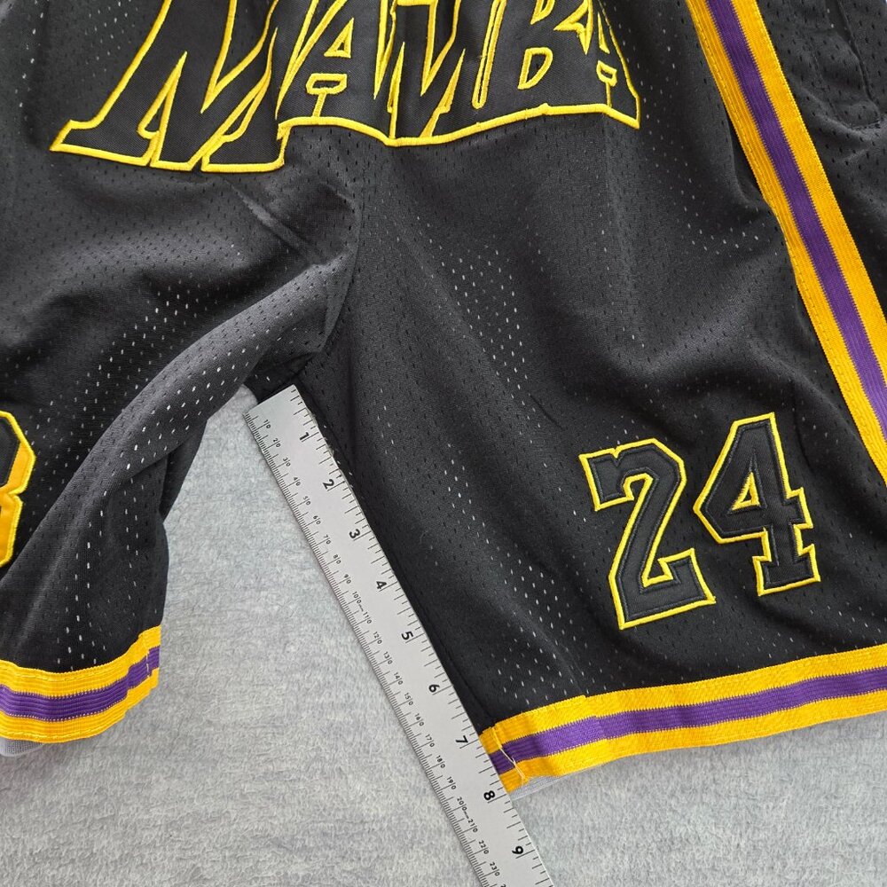 Los Angeles Lakers Women Shorts S Just Don‎ Black Mamba Kobe Bryant 8 24 READ - Picture 4 of 13